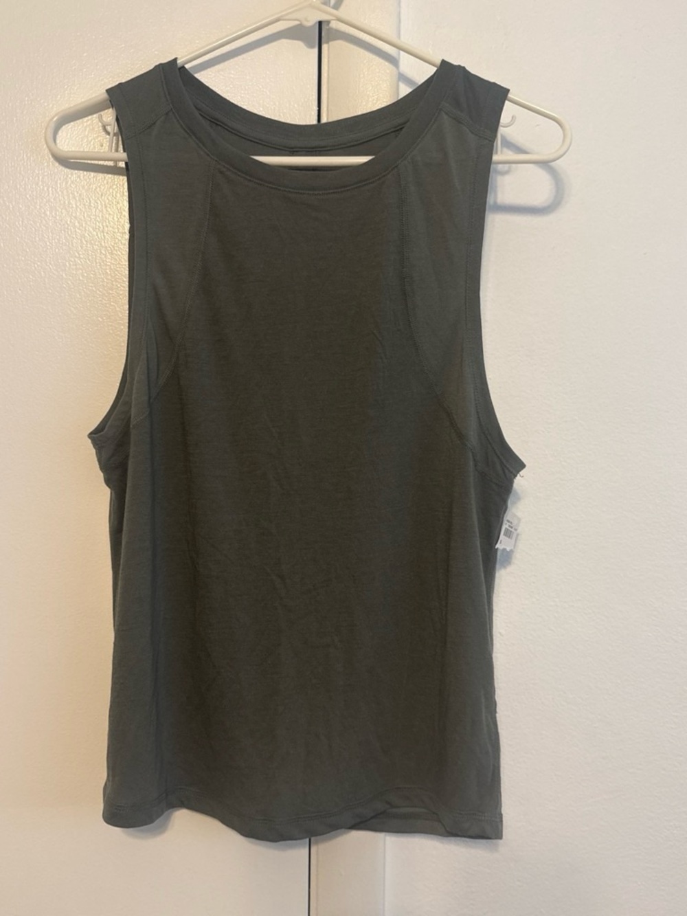 Athletic Works Dark Olive Muscle Tank